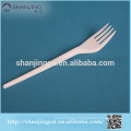 Wholesale disposable eco-friendly white plastic fork 13.6cm 2.2g